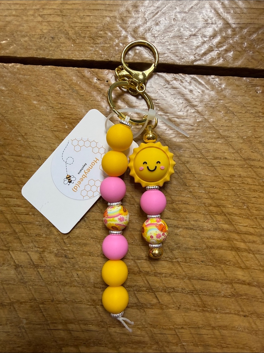 Honeybee(d) sunshine key chain